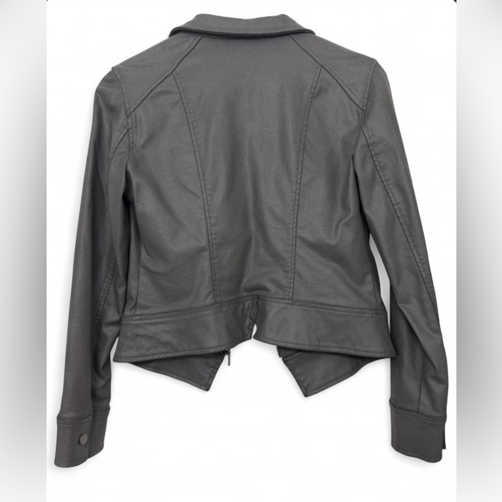 NWOT*** WHBM Moonwalk Gray Jacket - Picture 2 of 3
